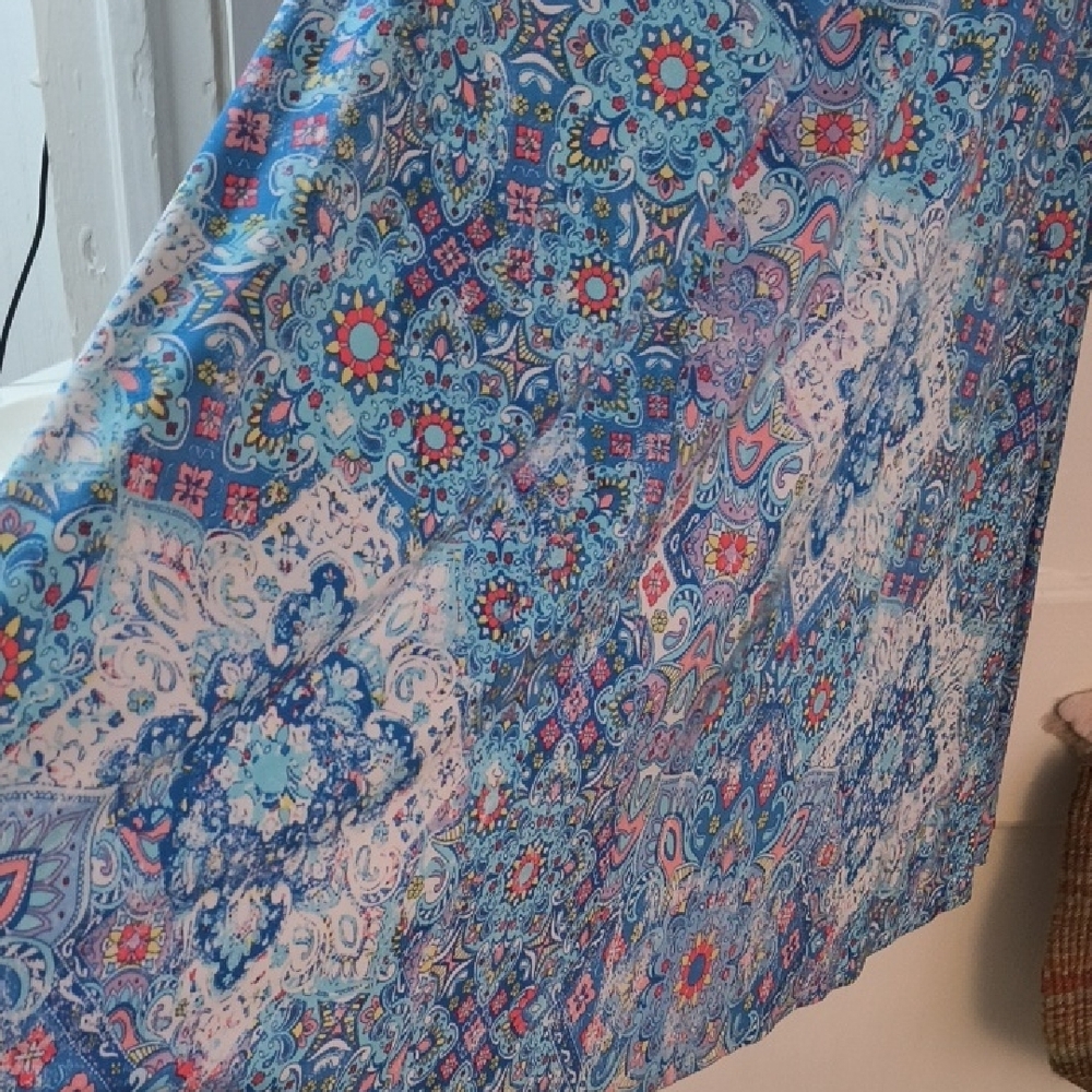 Ruby Rd. Patterned Sleeveless Dress - Picture 5 of 7